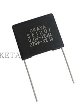 RC电子灭弧器 SE1201 275V 0.1UF 120R日本OKAYA除火花浪涌抑制器