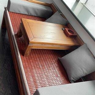 夏季罗汉床垫凉席垫子新中式坐垫五件套罗汉床榻实木夏凉竹垫定做