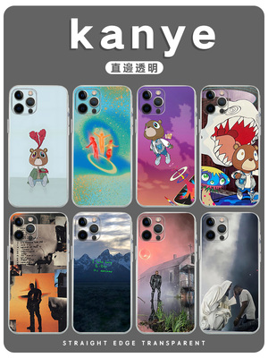 kanye手机壳苹果14华为mate60west侃爷iPhone15promax小米13辍学熊OPPO专辑vivo欧美12美式11嘻哈40周边x适用