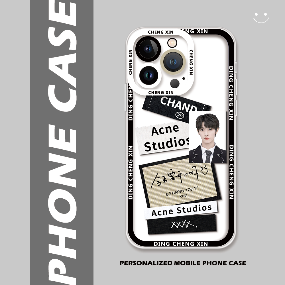 丁程鑫周边证件照手机壳适用于苹果15pro华为荣耀v40小米11青春红米9