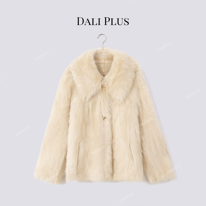 西班牙直毛托卡皮毛一体外套