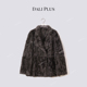DALI D5MM2749 奢贵外套 PLUS乌木色小湖羊皮草 皮毛一体