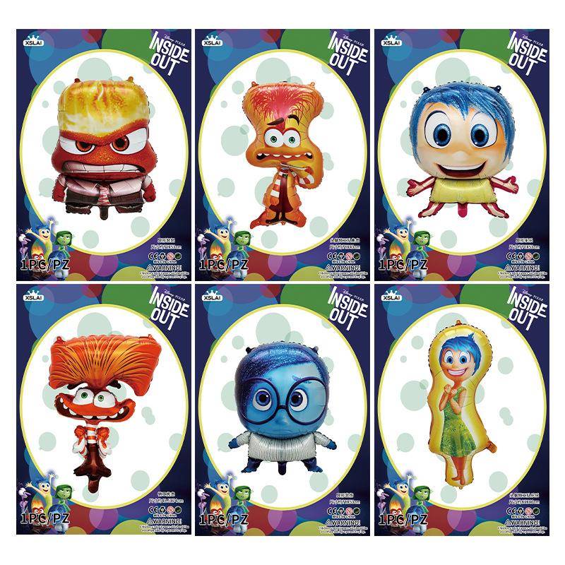 新品情绪小人InsideOut头脑特工队2造型气球派对装饰布置气球