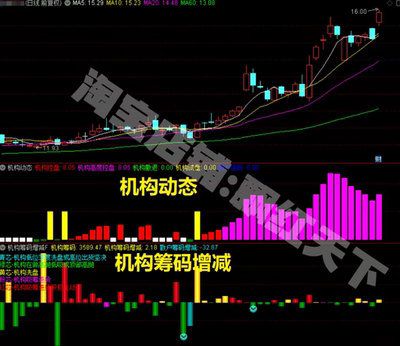 炒股机构动态机构筹码增减机构买入机构控盘主力试盘主力出货散户