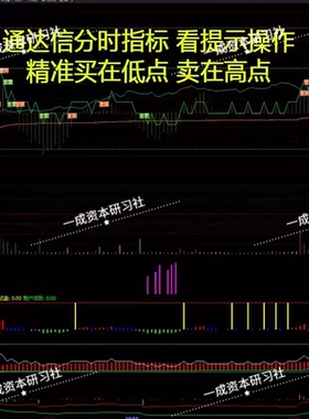 分时做T指标 买卖点短线信号 高抛低吸 通达信公式炒股软件战法