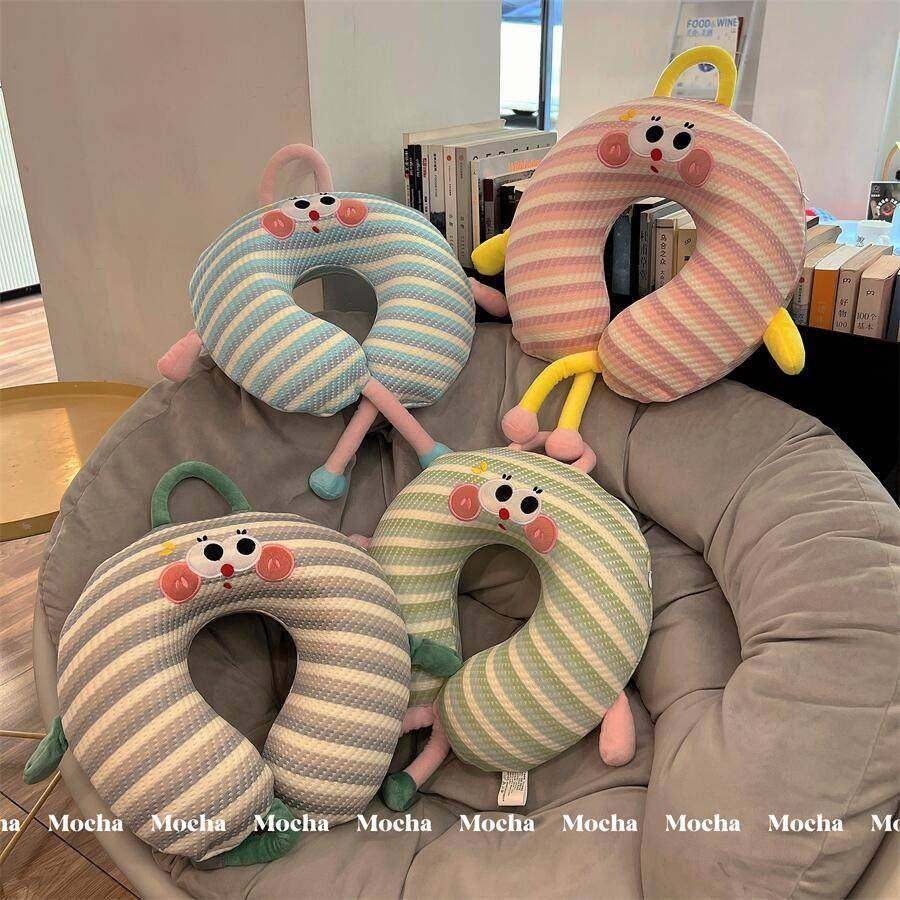 冰丝u型枕记忆棉旅行枕U便携坐车长途睡高铁脖枕觉飞机颈KAQ椎枕,床上用品,U型枕/便携枕,淘宝优惠券,粉丝福利购,淘宝优惠卷