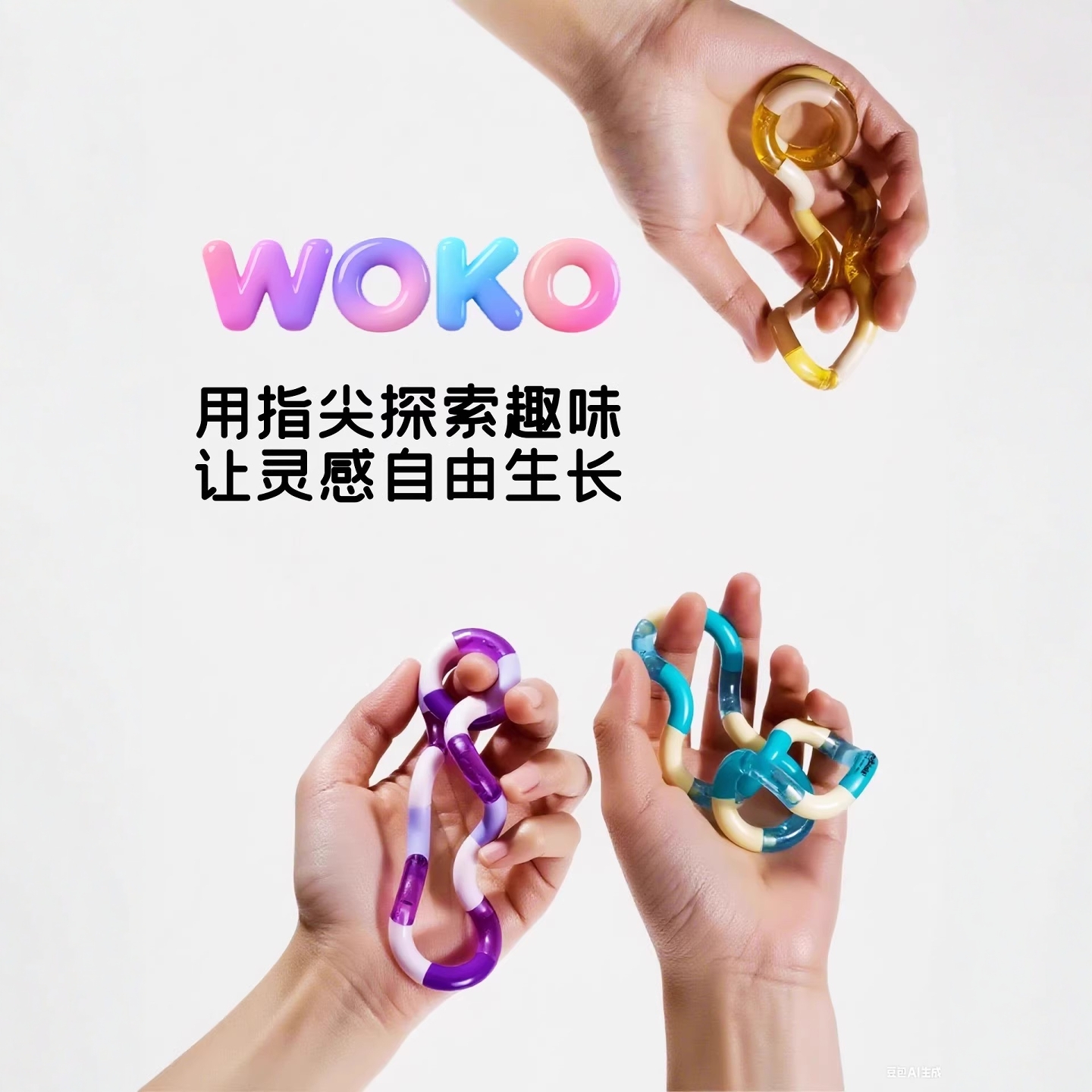 【官方正品】水晶扭扭乐儿童玩具