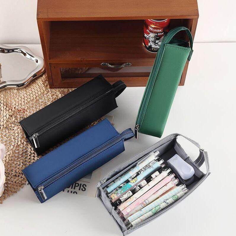 简约日系笔袋大容量文具盒考试铅笔盒学生用笔袋初高中生笔盒男女,文具电教/文化用品/商务用品,笔袋,淘宝优惠券,粉丝福利购,淘宝优惠卷