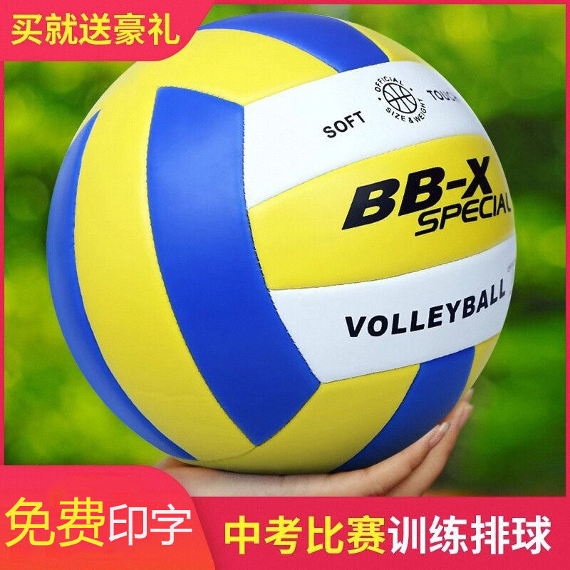 正品排球中考5号学生专用软式