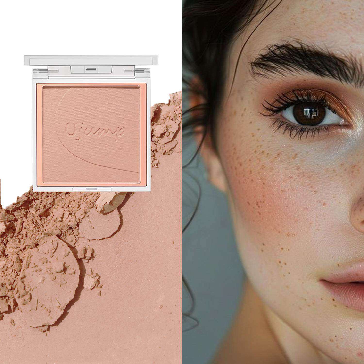 奶杏色单色腮红盘 细腻持久自然低饱和收缩蓬胀裸色素颜胭脂粉饼,彩妆/香水/美妆工具,腮红/胭脂,淘宝优惠券,粉丝福利购,淘宝优惠卷