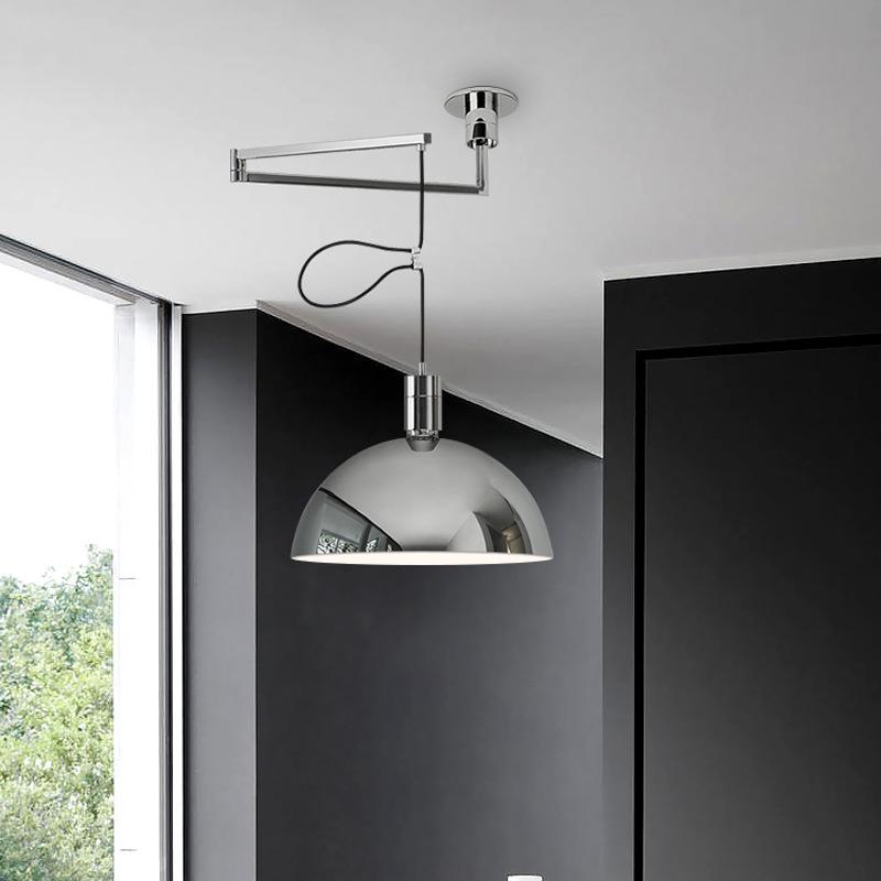 北欧设计师吊灯现代简约卧室书房岛台包豪斯创意个性可移位餐厅灯