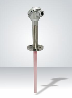 S/R/B型耐高温铂铑刚玉管热电偶电阻WRP-130型0-1600℃摄氏度