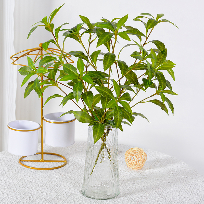 仿真植物马醉木绿植吊钟树叶工程