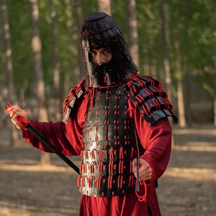 [定制] 仿秦国风格 重甲步兵皮革甲 战国铠甲Cosplay
