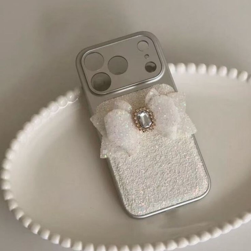 韩系高级感闪粉立体蝴蝶结适用苹果17promax新款iPhone16promax手机壳14Pro超好看17甜美15Pro少女心13保护套,3C数码配件,手机保护套/壳,淘宝优惠券,粉丝福利购,淘宝优惠卷