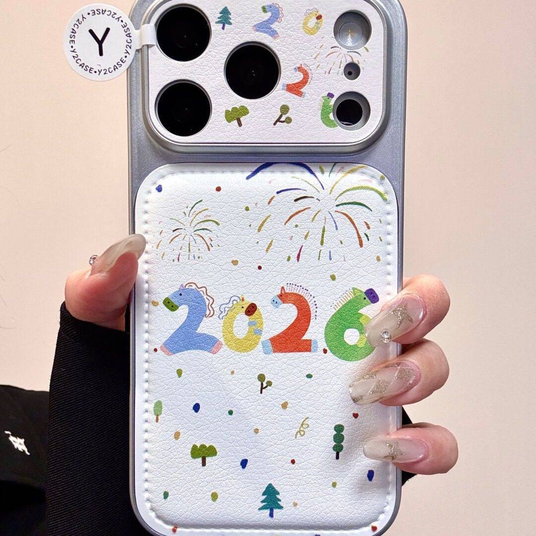 可爱银框彩色烟花2026马年新款适用iPhone17promax苹果16promax手机壳15pm小众少女心14个性创意17全包保护套,3C数码配件,手机保护套/壳,淘宝优惠券,粉丝福利购,淘宝优惠卷