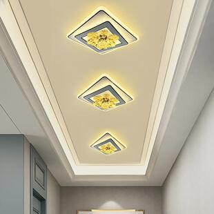 走廊灯过道式灯嵌入2254灯入户玄关天花灯网筒灯射孔灯现代简约红