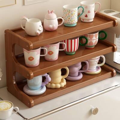 梯形置物架绿植飘窗杯阳KOS台花沥水多层收纳层阶梯式架架架桌面