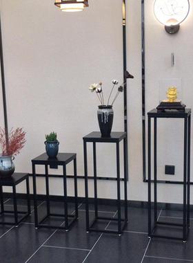 花架室内约200306客厅落地简代花盆架现黄金葛吊兰铁艺子置物架单