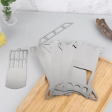 Дорожные складные портативные карточки из нержавеющей стали