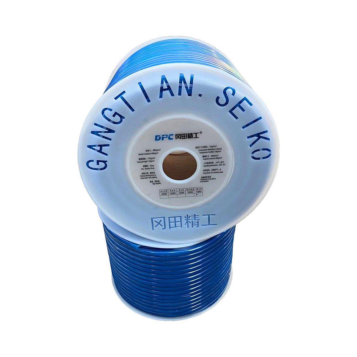 DPC冈田精工高压PU气管空压机气动软管6x4/8x5/10x6.5/12x8mm压缩