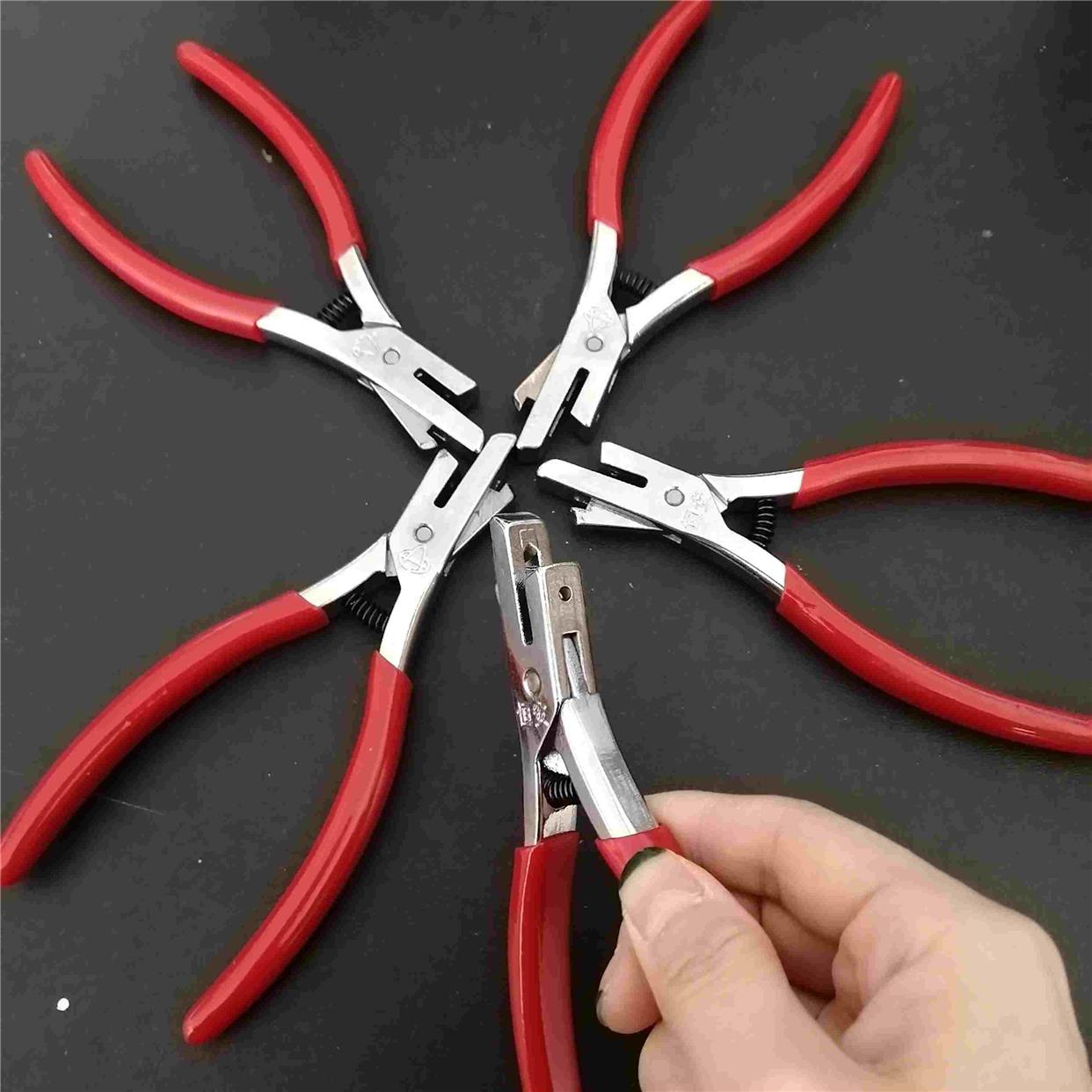 检票钳火车票活页本剪口钳打样钳标记打口纸张打孔钳子单孔打洞器