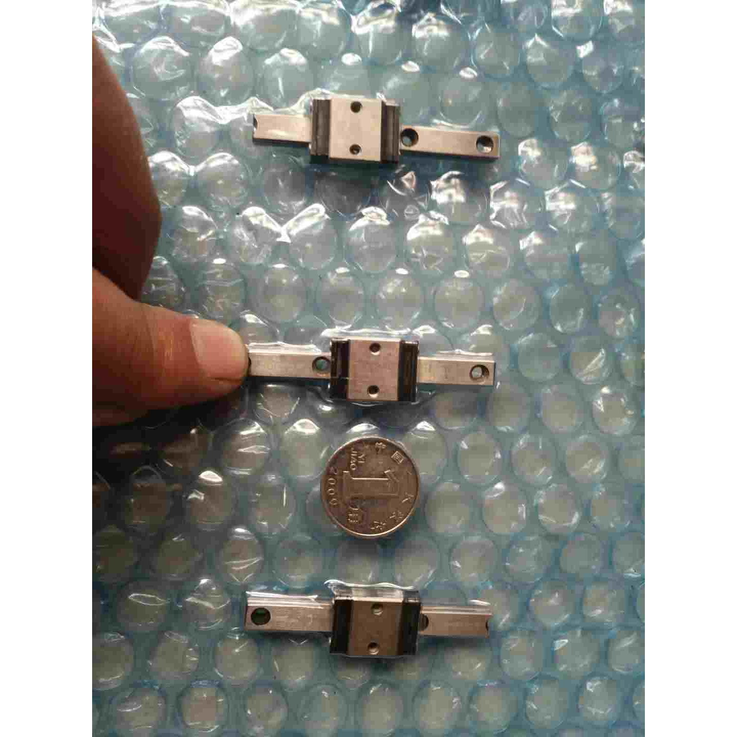 现货供应微型直线导轨MGN5 5MM毫米微型导轨 精密微型滑块包邮