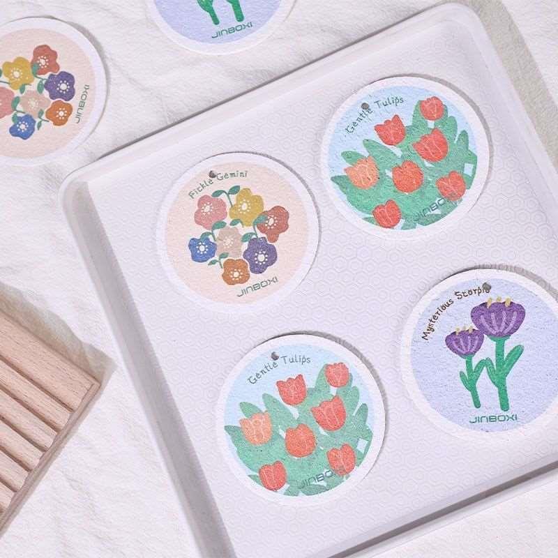 洗碗海绵擦木棉木浆绵加厚可爱厨房不沾油吸水碗海绵压缩洗碗抹布