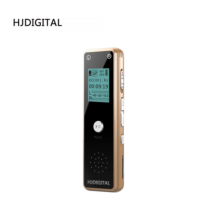 。HJDIGITAL新款数码录音笔TF插卡高清G内存无损8录音无损格式播高性价比高么？