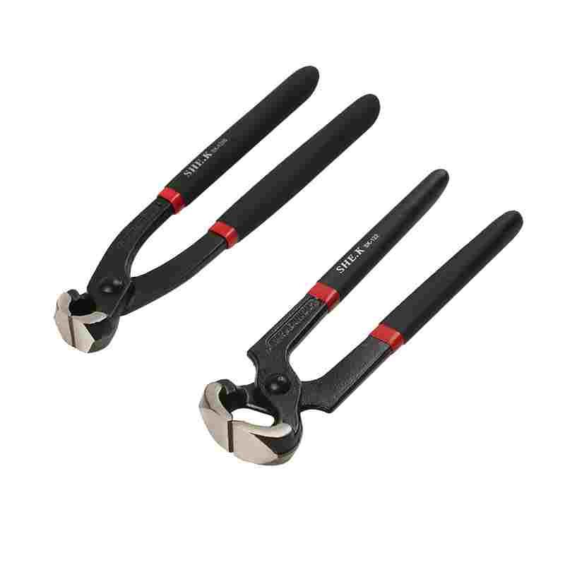 赛科胡桃钳子拔钉钳木工起钉器修鞋工具鞋钉钳铬钒钢顶切钳扎线钳