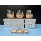 色号全 宝藏嘉娜宝丝光溢彩Sensai粉霜试用装 小样遮瑕持久奶油肌