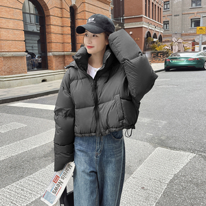 高品质超厚现货】2023冬季短款羽绒服面包服095-962-P235K358