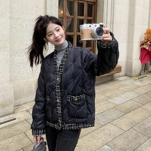 【买家秀 现货】2024新款小香风白鸭绒羽绒服095-983-P195-K298图片