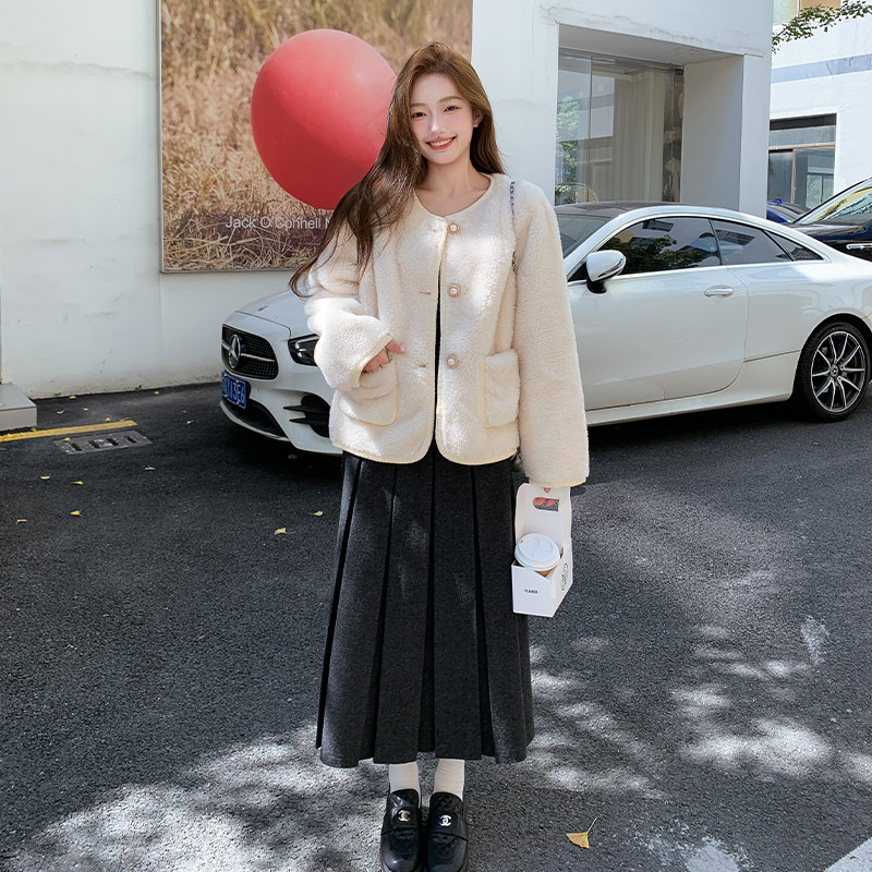【现货】2025冬装新款皮毛一体毛绒外套095-8323-P185-K278,女装皮草,浙宝095(原288A)