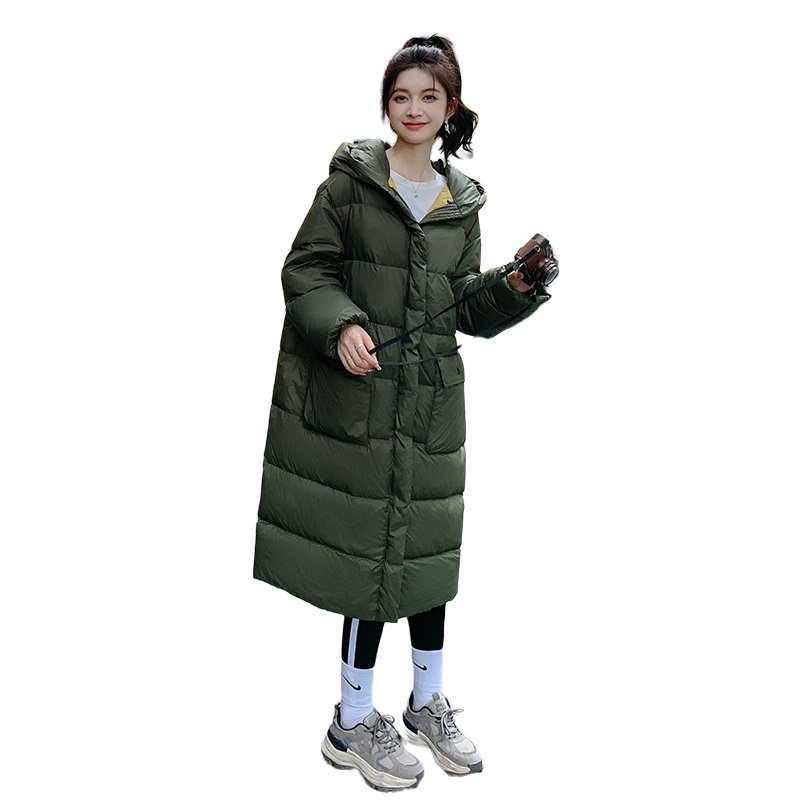 【现货】2023新款中长款连帽白鸭绒羽绒服外套095-951-P275-K398,女装羽绒服,浙宝095(原288A)