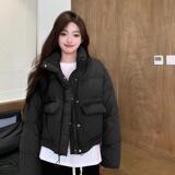 【超厚实现货】2024冬季短款白鸭绒羽绒服095-9163-P195-K298，女装羽绒服，浙宝095(原288A)