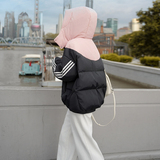 【现货】2023冬装撞色拼接短款白鸭绒羽绒服095-996-P215-K338，女装羽绒服，浙宝095(原288A)