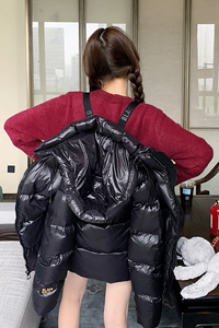 【现货 黑金白鹅绒】2023新款加厚白鹅绒羽绒服095-938-P245-K358图片