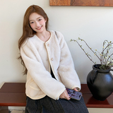 【现货】2025冬装新款皮毛一体毛绒外套095-8323-P185-K278，女装皮草，浙宝095(原288A)