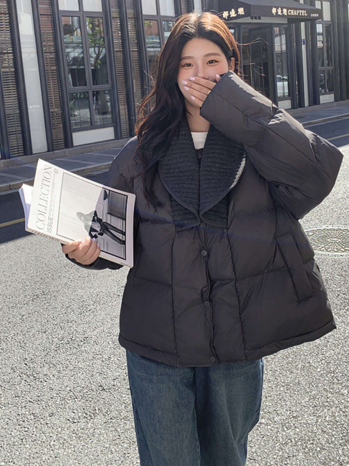 【主推现货】2023新款太空棉花边领90绒羽绒服095-907P270K398,女装羽绒服,浙宝095(原288A)