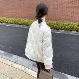 【买家秀现货】2024新款小香风白鸭绒羽绒服095-983-P195-K298，女装羽绒服，浙宝095(原288A)