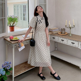 现货】2025夏季新中式爱心刺绣连衣裙095-502-P115-K168，女装连衣裙，浙宝095(原288A)