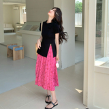 【现货】2025夏装新款设计感上衣半身裙两件套095-8211-P145-K218，女装套装/套裙，浙宝095(原288A)