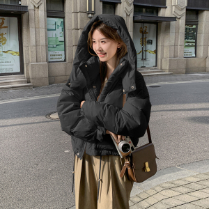 【现货】2023冬季新款短款加厚白鸭绒羽绒服095-966-P235K358