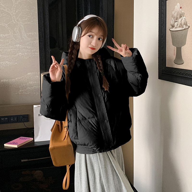 【买家秀现货】2023新款短款连帽白鸭绒羽绒服095-973-P195-K298,女装羽绒服,浙宝095(原288A)