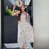 【现货】2025夏装新款新中式风印花连衣裙095-8219-P135-198，女装连衣裙，浙宝095(原288A)