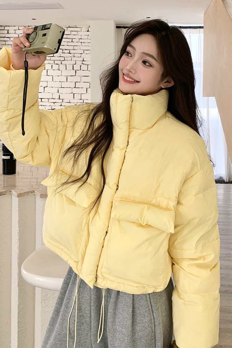 【超厚实现货】2024冬季短款白鸭绒羽绒服095-9163-P195-K298,女装羽绒服,浙宝095(原288A)