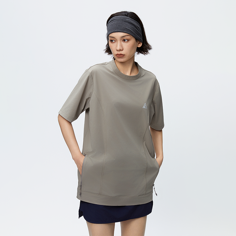 又见高山MetaMount CITY 梭织凉感短袖T恤户外运动健身夏季新款