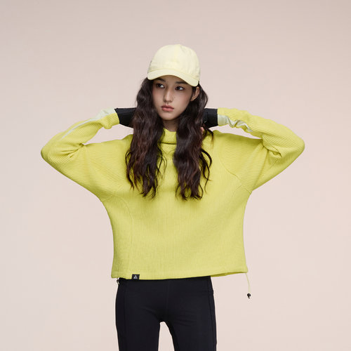 又见高山MetaMount CITY「慵懒山系」仿针织连帽长袖卫衣25年秋