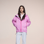 又见高山MetaMount 秋冬外套全压胶晨雾玫瑰防水户外硬壳冲锋衣女